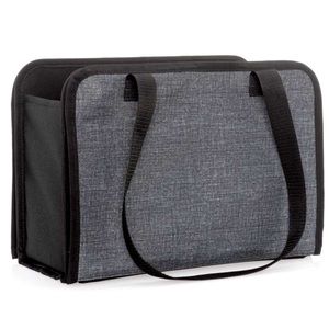 GET CREATIVE CADDY- Charcoal Crosshatch. NIP